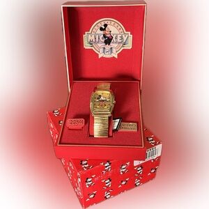 Mickey Mouse Watch Vintage 1987 Disney Seiko 60th Anniversary